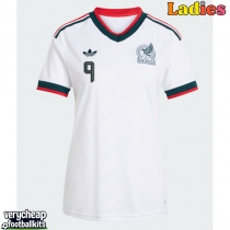 Mexico Raul Jimenez #9 Replica Away Shirt Ladies World Cup 2026 Short Sleeve